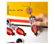 旋轉(zhuǎn)可口可樂(lè)廣告書(shū)簽筆