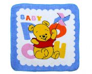 威尼熊印花小方巾