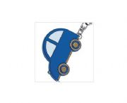 鑰匙扣汽車塑料禮品鋼尺