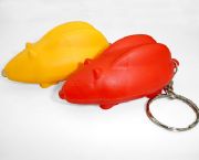 老鼠帶燈鑰匙扣