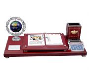 高檔紅木（亮光）臺歷