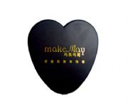 黑色心形雙面鏡