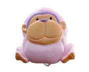 猴子單面帶梳化妝鏡