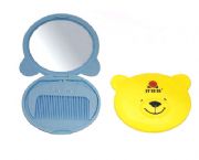 小熊卡通單面鏡