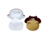 Q版小牛帶梳單面鏡