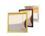 方形帶時間鏡子