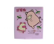 小花豬方形單面化妝鏡