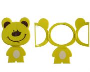 笑臉熊卡通三面鏡