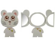 卡通貓三面鏡
