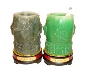 五谷豐登樹脂旋轉筆筒