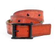 休閑女士日字扣皮帶