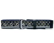 魚磷拉鏈日字扣腰帶