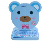 卡通熊三面臺鏡