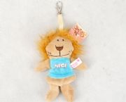 卡通獅子鑰匙包