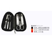 黑真皮掃鉻6件套