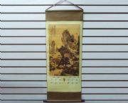 環保無紡布單張掛軸年歷