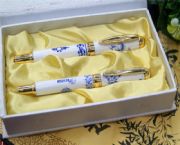 青花瓷情侶對筆