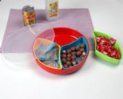 圓形三格糖果盒