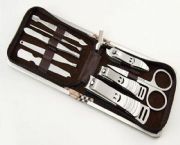 新款格紋中框拉鏈款式9件套