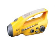 手搖發電電筒收音機