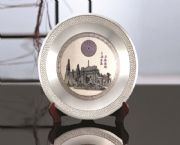 純錫彩盤系列（清華大學）